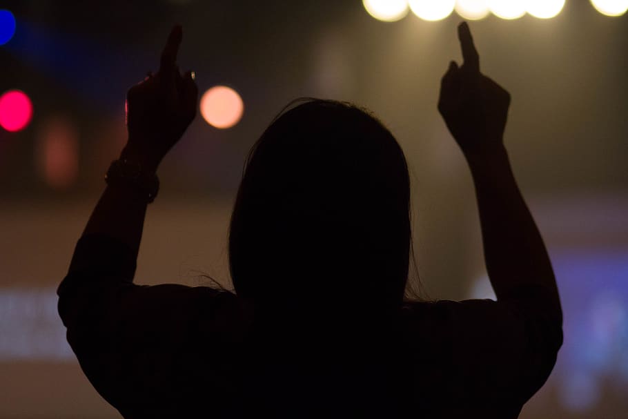 Selective Focus Photography of Person, backlit, hands, light HD wallpaper