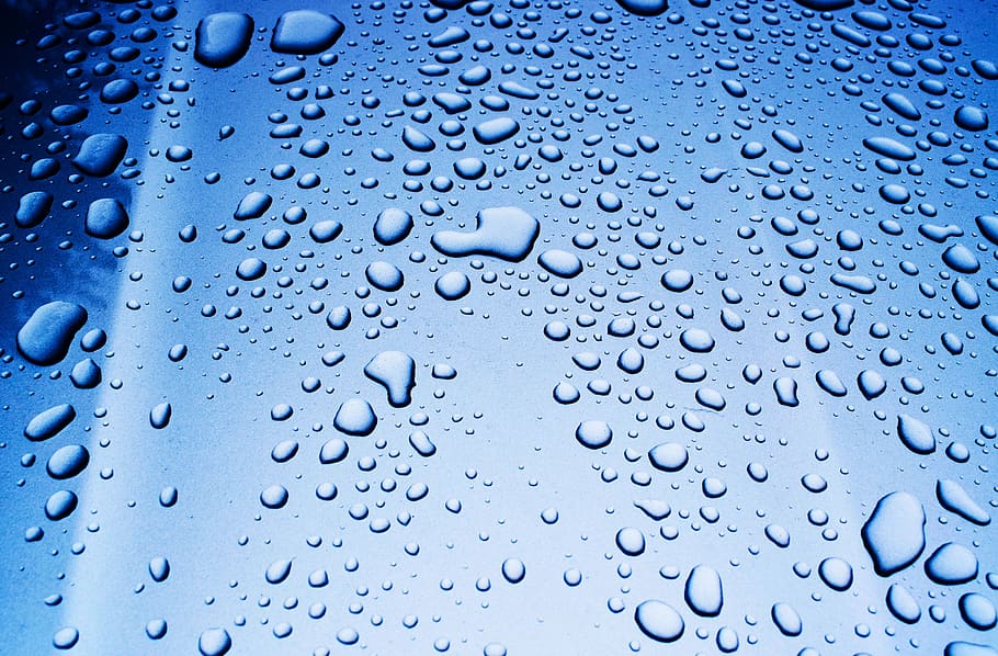 colorful, drop, texture, rain, wet, backgrounds, full frame HD wallpaper
