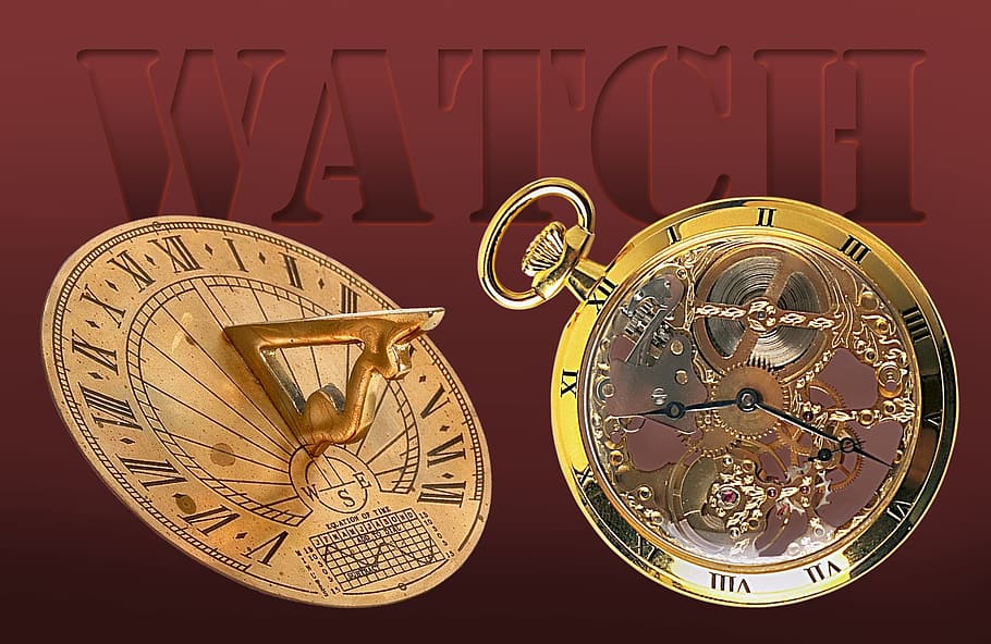 clock, old, antique, vintage, object, time, instrument of time HD wallpaper