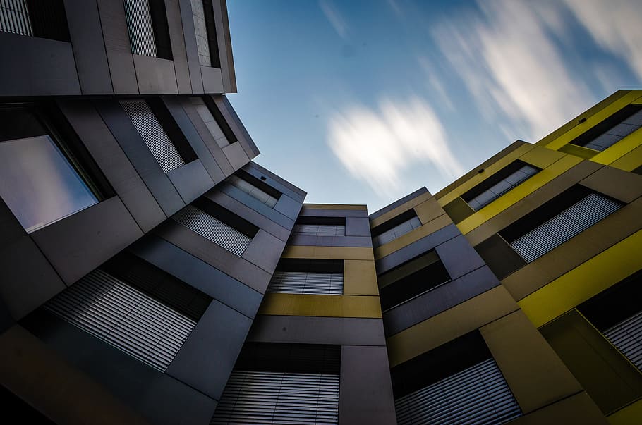 house, sky, clouds, long, exposure, long exposure, architecture HD wallpaper