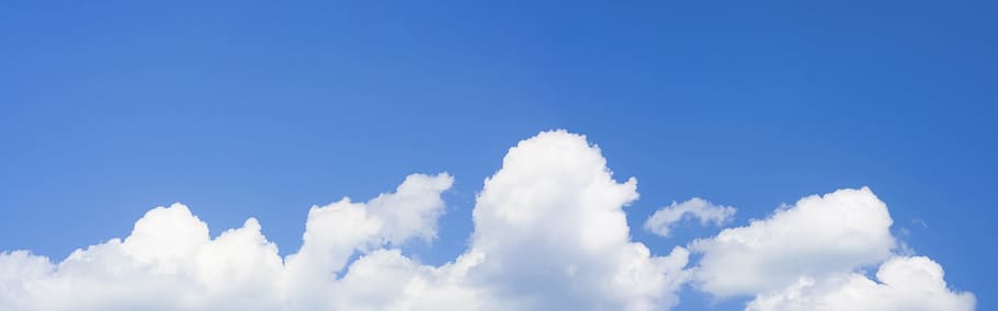 air, atmosphere, background, beautiful, blue, blue-sky, bright HD wallpaper
