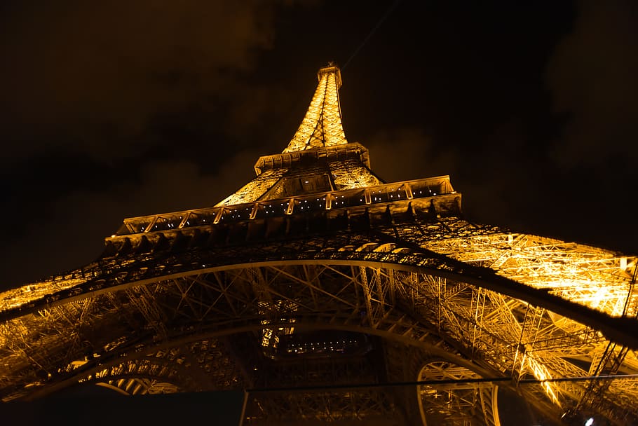 eiffel tower, paris, architecture, landmark, travel, tourism HD wallpaper