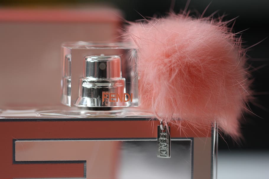 cosmetics, bottle, perfume, wool, apparel, clothing, feather boa HD wallpaper