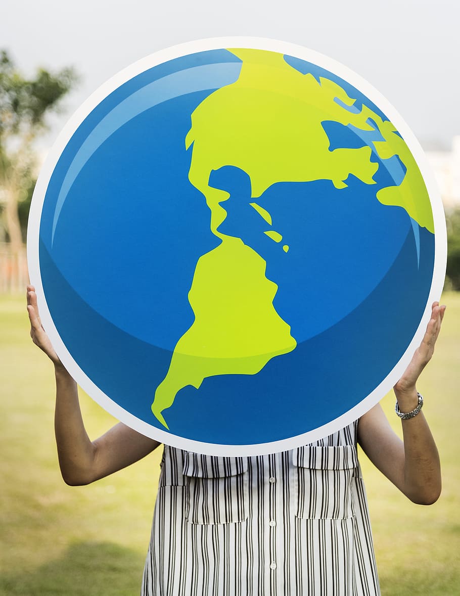 carrying, earth, emoticon, environment, face, field, fun, global HD wallpaper