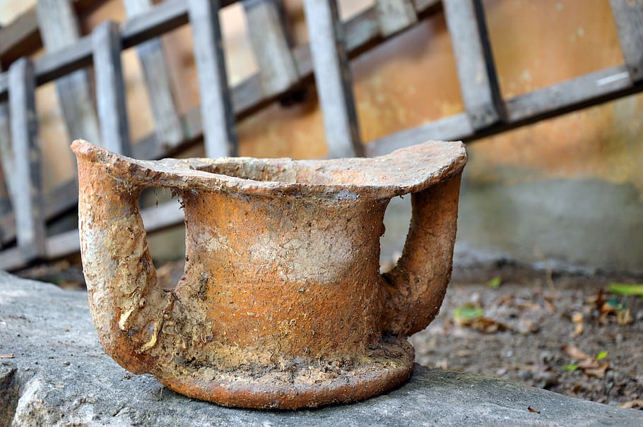vessel, jar, clay pot, sound, earthenware, antique, historically