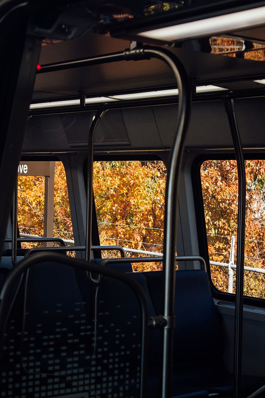 empty bus, handrail, banister, rockville, united states, shady grove station HD wallpaper