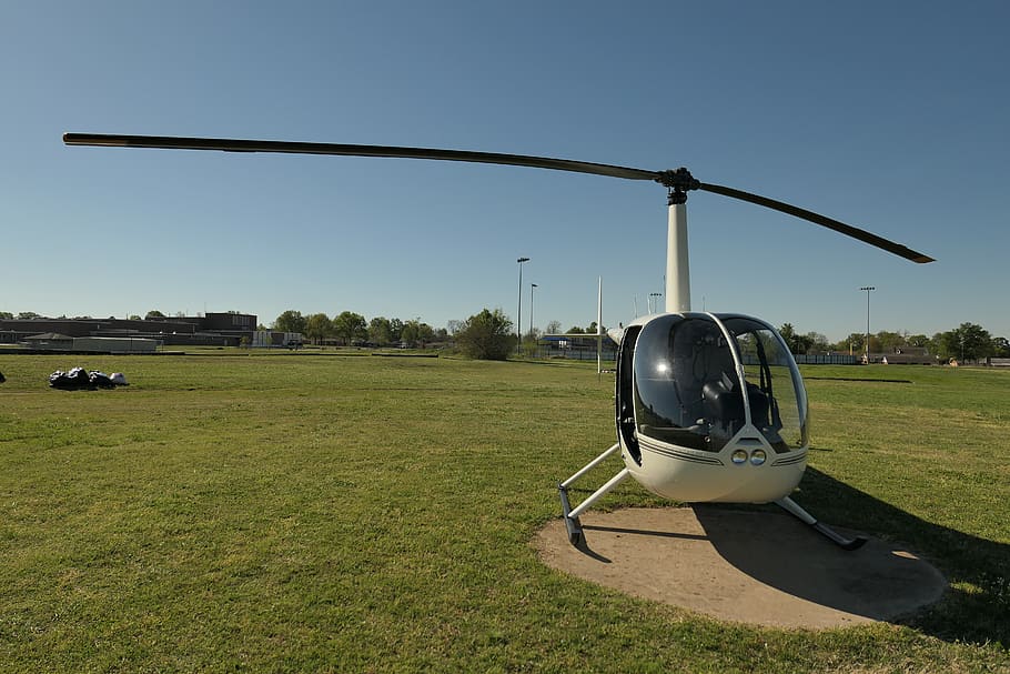 helicopter, people, transport, flying, outdoor, sky, camera