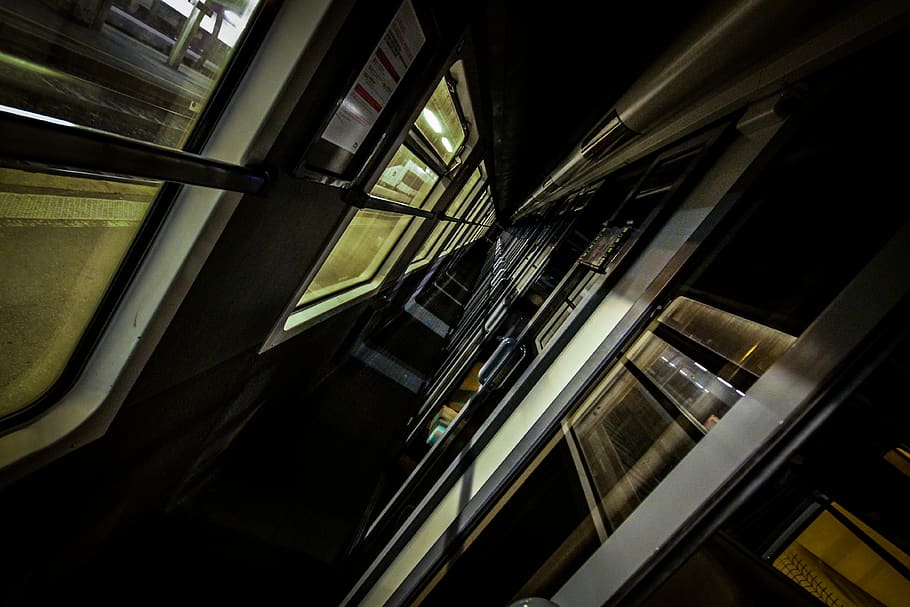 train, metro, underground, indoors, no people, architecture HD wallpaper