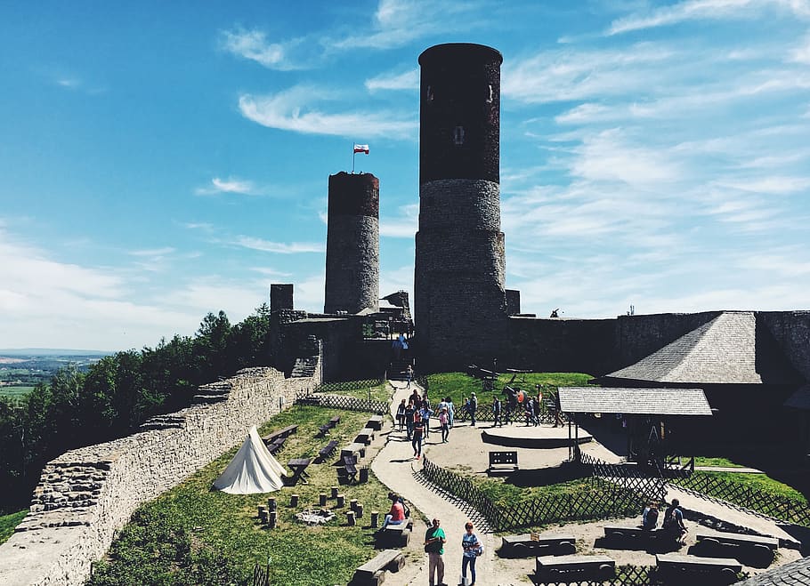 poland, chęciny, medival, ruins, kielce, checiny, castle, architecture HD wallpaper
