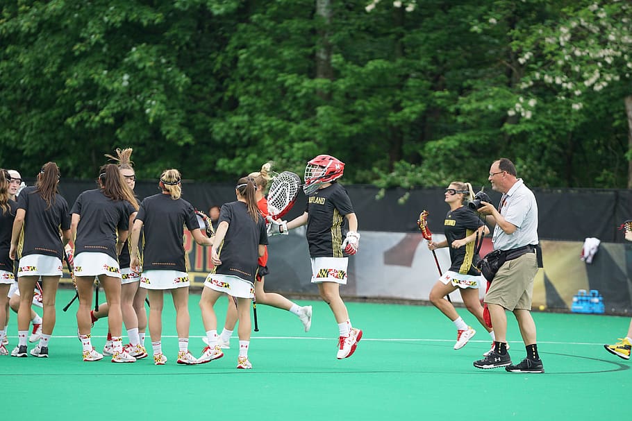 lacrosse, group of people, sport, lifestyles, leisure activity HD wallpaper