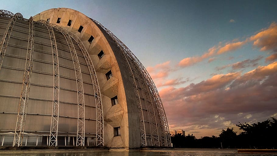 architecture, building, dome, planetarium, observatory, sao paulo HD wallpaper
