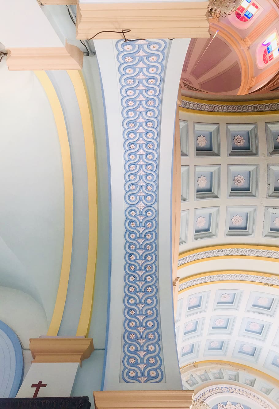 architecture, building, 16, india, puducherry, home decor, pattern HD wallpaper