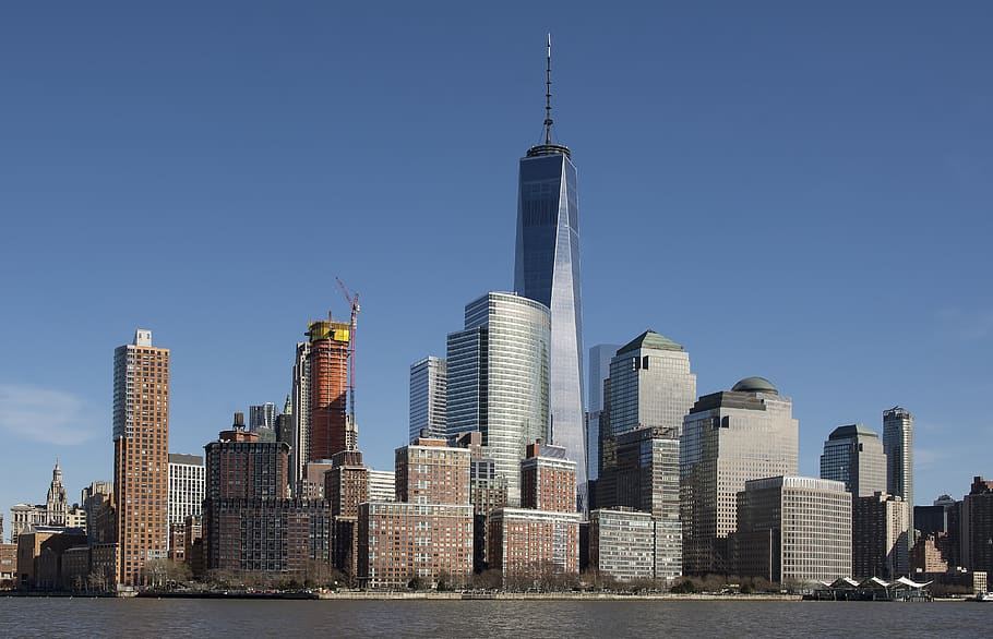 skyscraper, architecture, city, skyline, cityscape, nyc, new york HD wallpaper