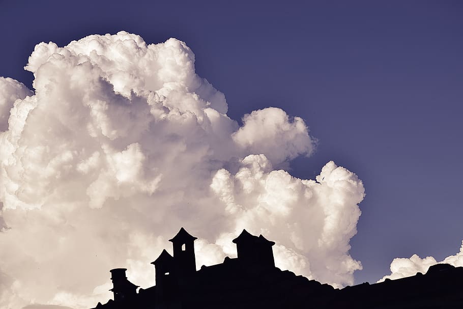 italy, milan, cloud - sky, built structure, building exterior HD wallpaper
