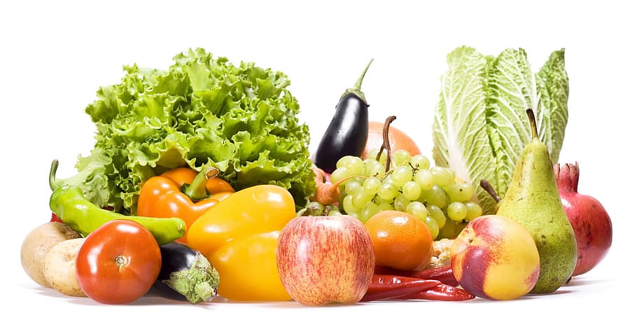 fruit, vegetables, healthy, market, isolated, heap, grapefruit