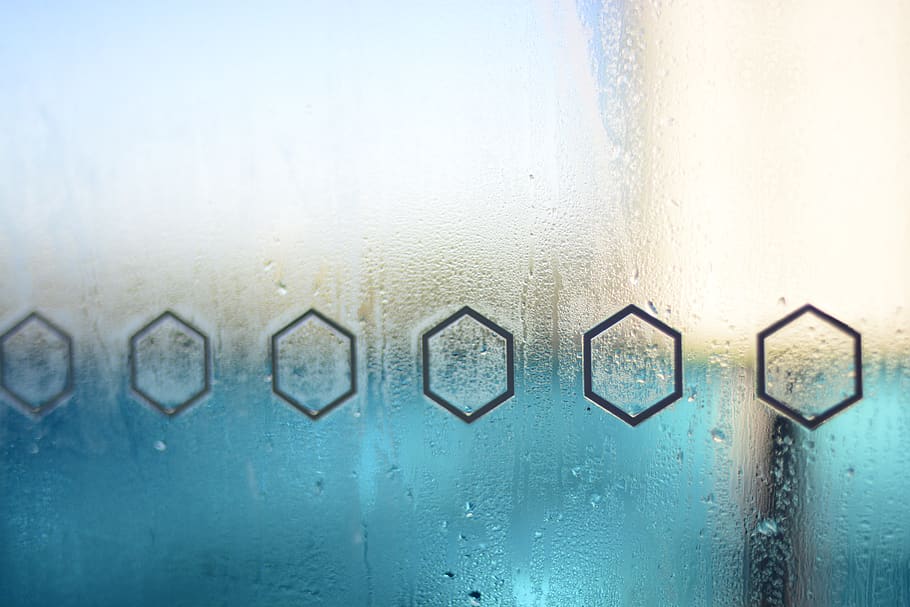 wet, window, rain, drop, water, close-up, full frame, indoors HD wallpaper