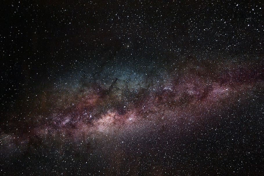galaxy digital wallpaper, nature, outdoors, space, astronomy HD wallpaper