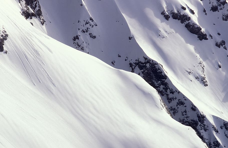 snow mountain avalanche, austria, ski slope, ramsau, mountain range HD wallpaper