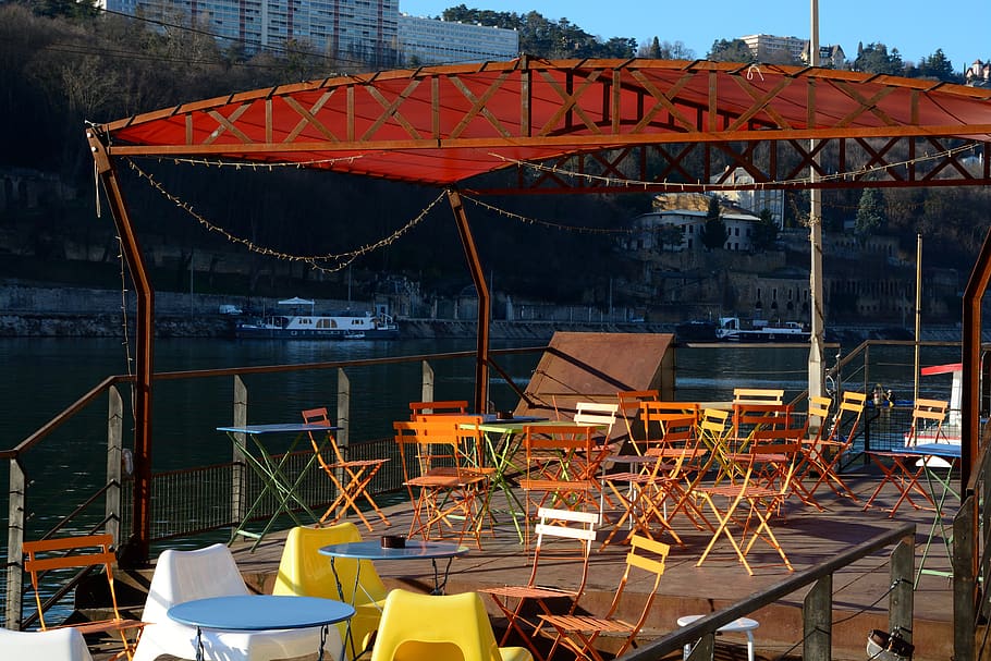 france, lyon, architecture, transportation, water, built structure HD wallpaper