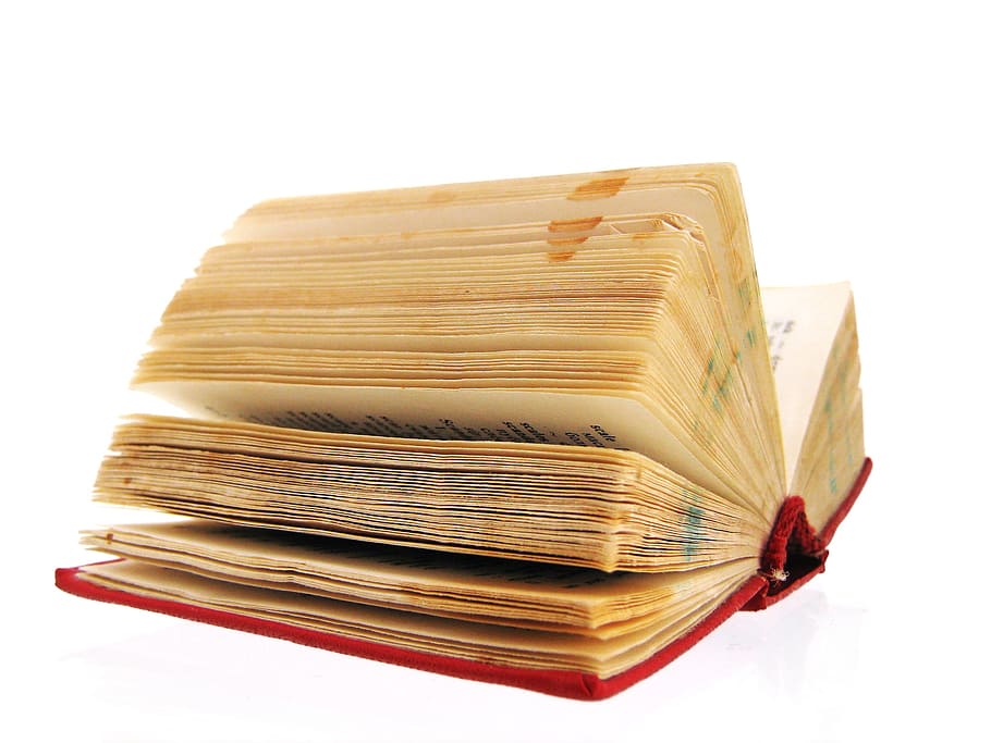 book, open, school, old, literature, isolated, page, aged, white HD wallpaper