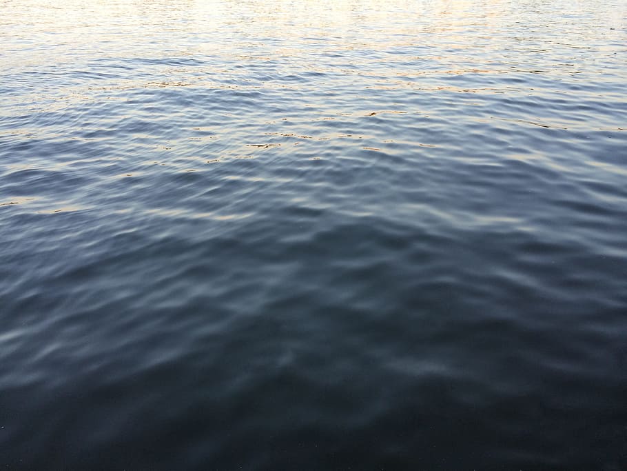 sea, ocean, horizon, wave, wind wave, water, no people, rippled HD wallpaper