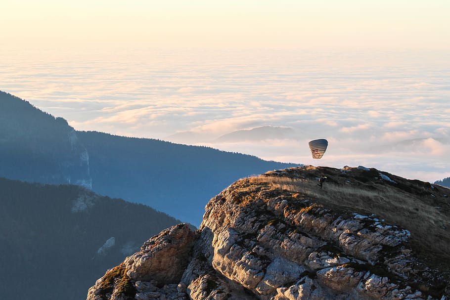 nature, landscape, mountain, clouds, sky, travel, adventure HD wallpaper