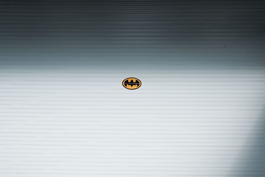 Batman Logo, color, daylight, design, graphic, hero, minimalism HD wallpaper