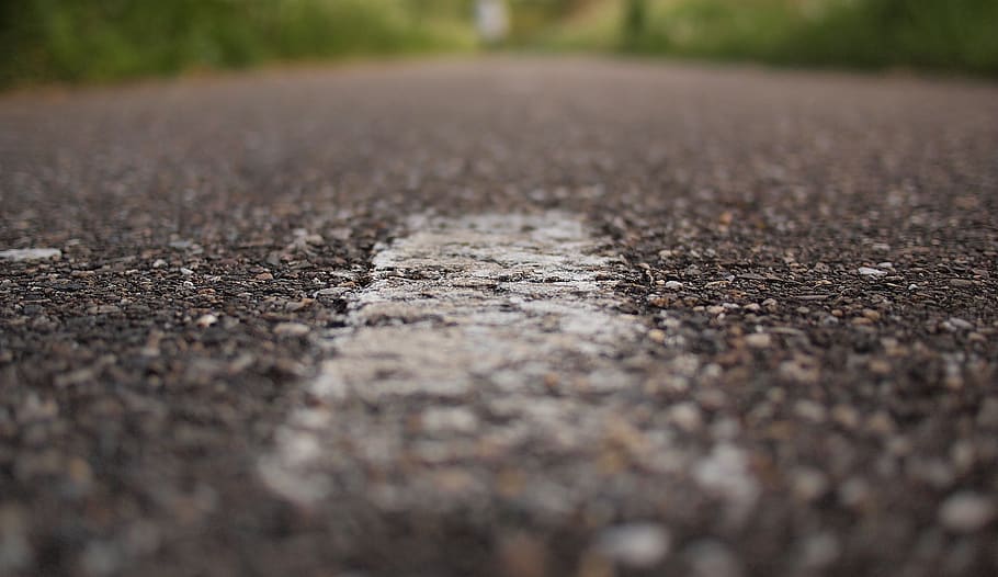 street, road, pavement, ground, selective focus, transportation HD wallpaper