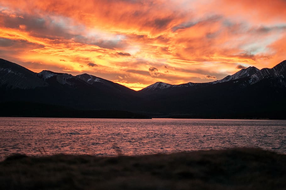 sunrise, mountains, alberta, canada, beauty in nature, scenics - nature HD wallpaper