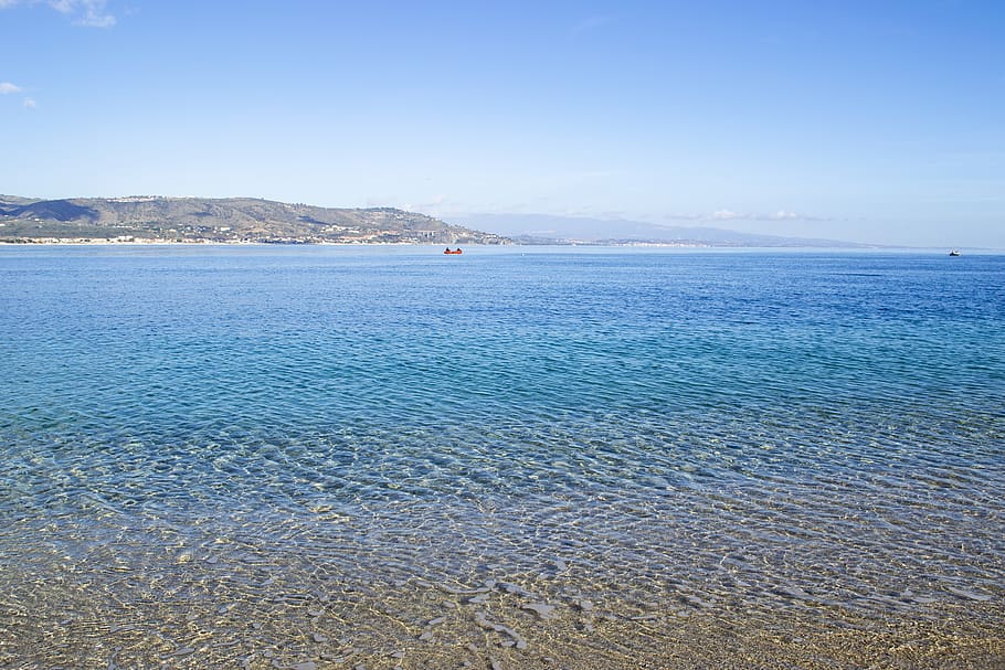 italy, soverato, water, sea, scenics - nature, beauty in nature HD wallpaper