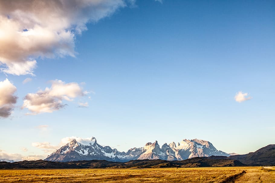 mountain peak, sky, scenics - nature, beauty in nature, cold temperature HD wallpaper