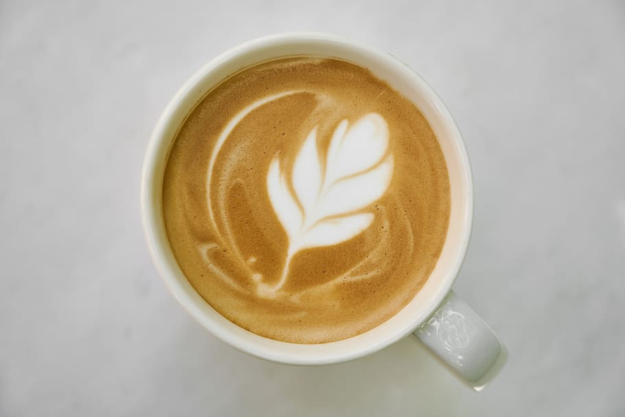 coffee, latte, cappuccino, cup, espresso, food, caffeine, beverage HD wallpaper