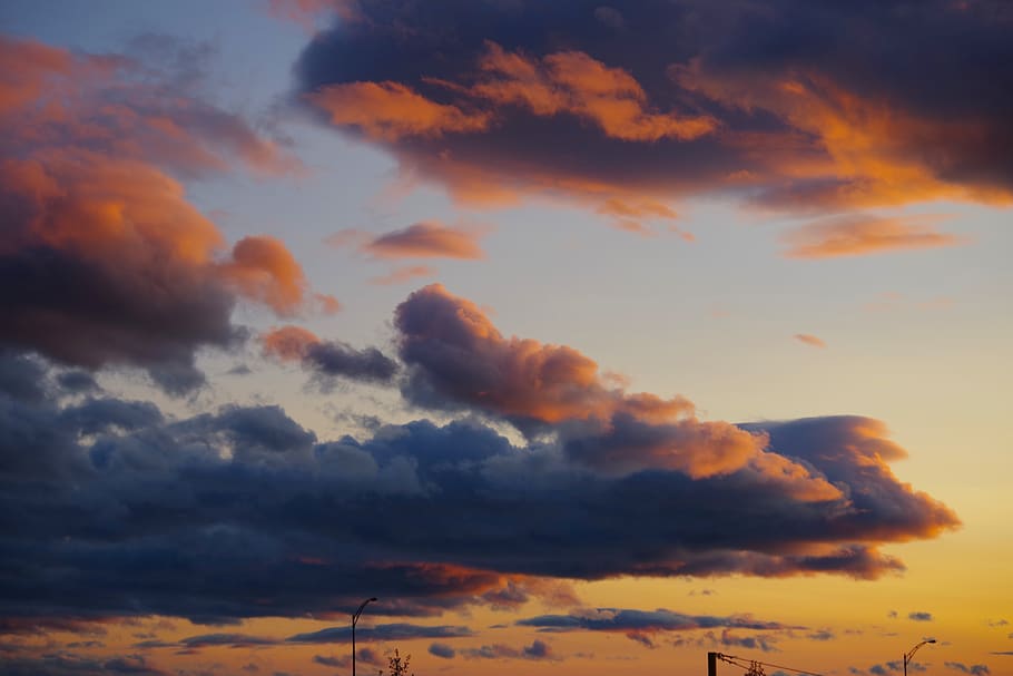 sunset, sky, cloud - sky, beauty in nature, scenics - nature HD wallpaper