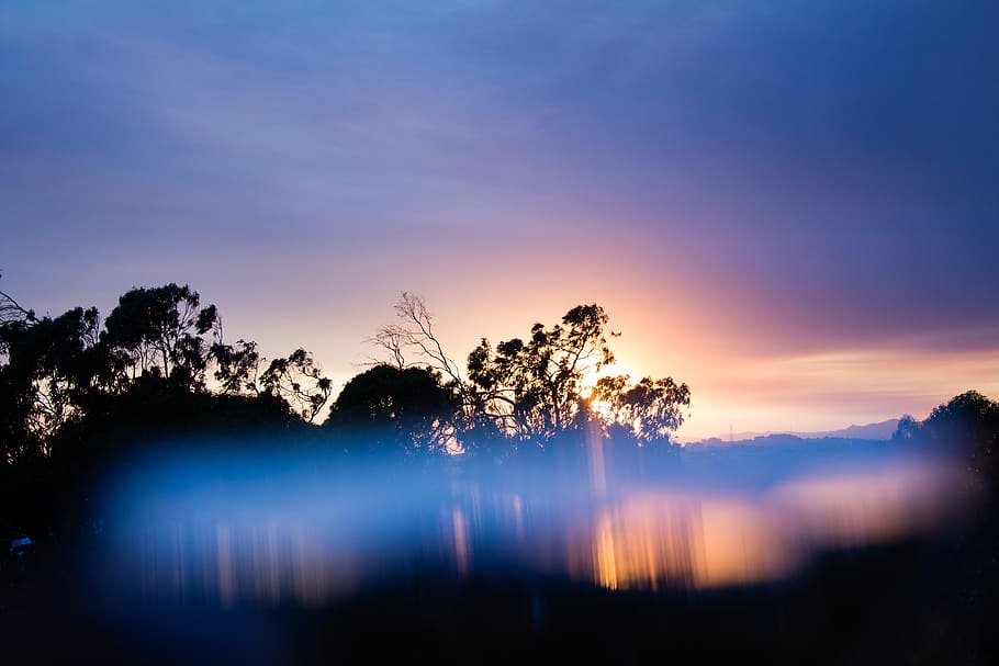 sky, tranquility, tranquil scene, beauty in nature, sunset HD wallpaper