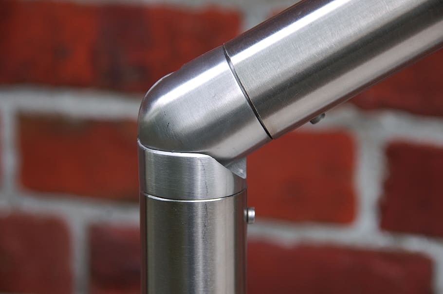 railing, handrail, stairs, architecture, building, steel, design HD wallpaper