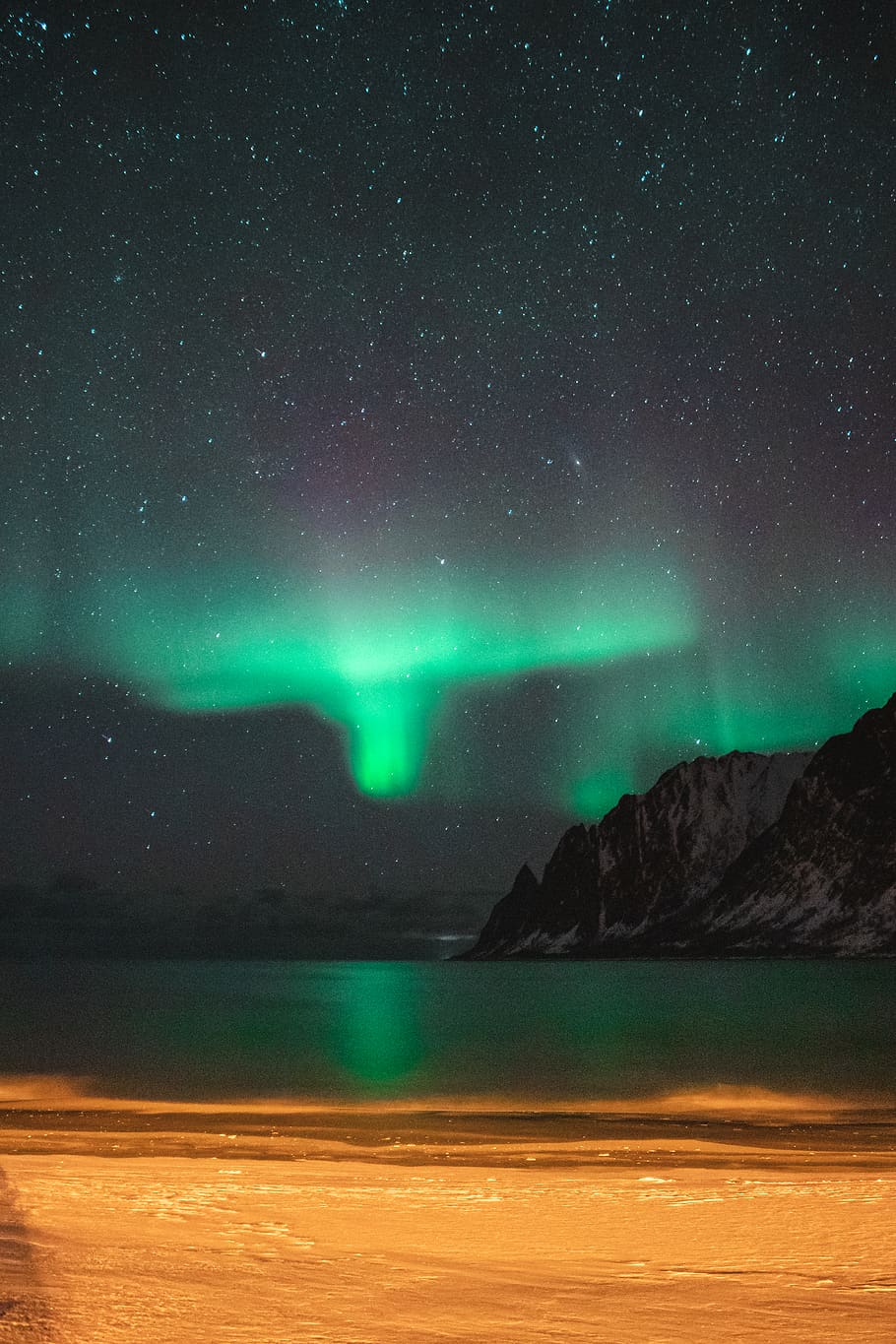 Black and Green Flat Screen Tv, astronomy, clouds, colors, dark HD wallpaper