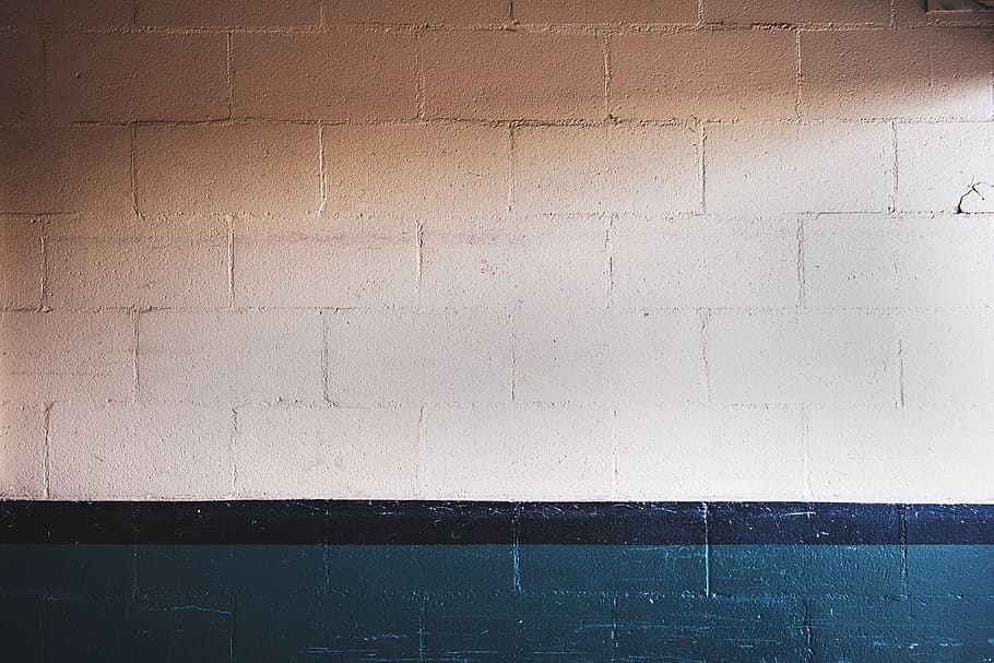 Beige Concrete Wall Brick, brick wall, construction, pattern HD wallpaper
