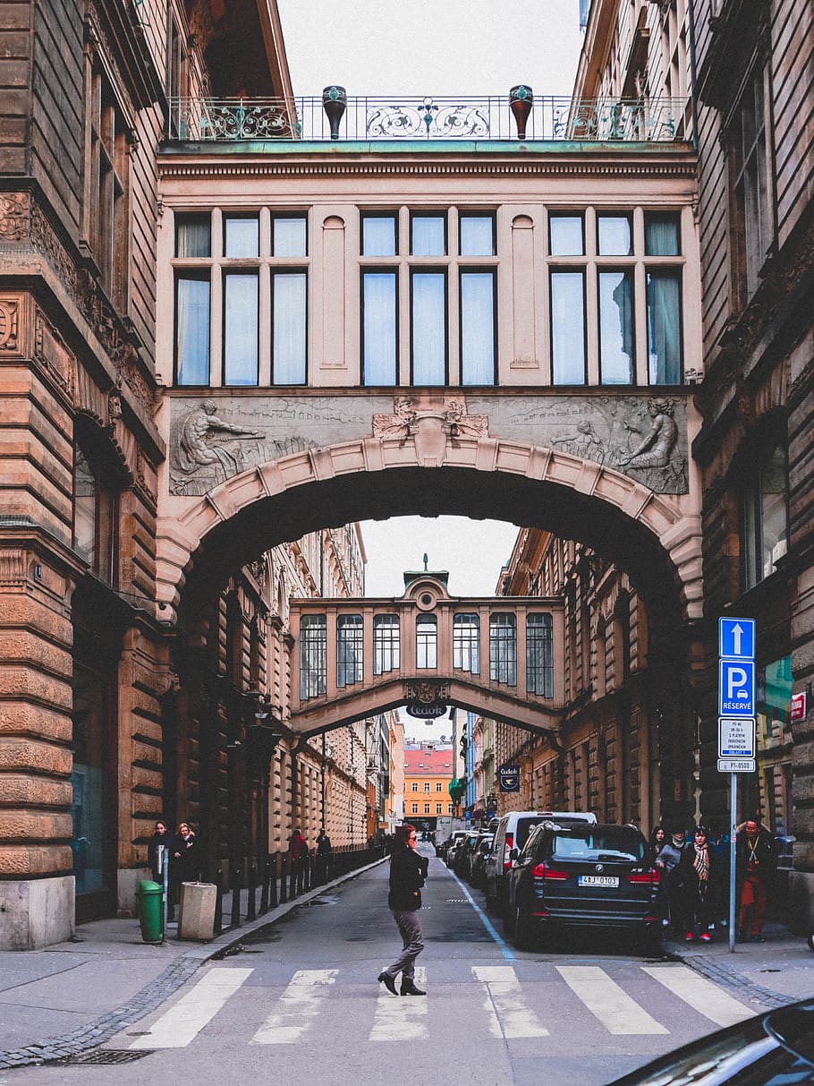 czech, prague, minimal, building, buildings, architexture, cityscape HD wallpaper