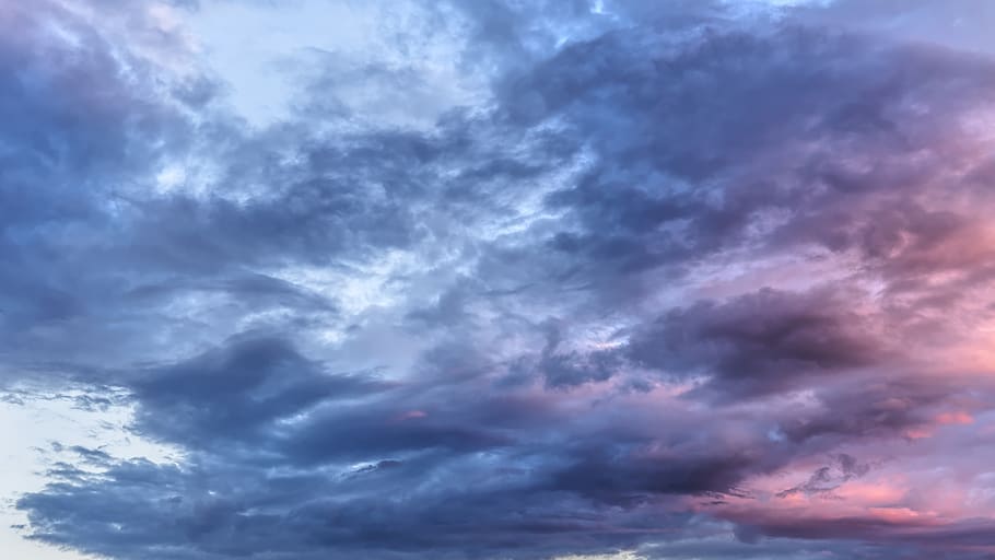 clouds during daytime, sky, outdoors, nature, weather, cloudscape HD wallpaper