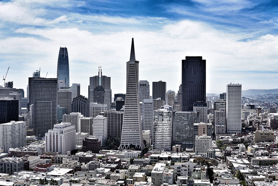 landscape, view, sfo, san francisco, light, world, buildings HD wallpaper