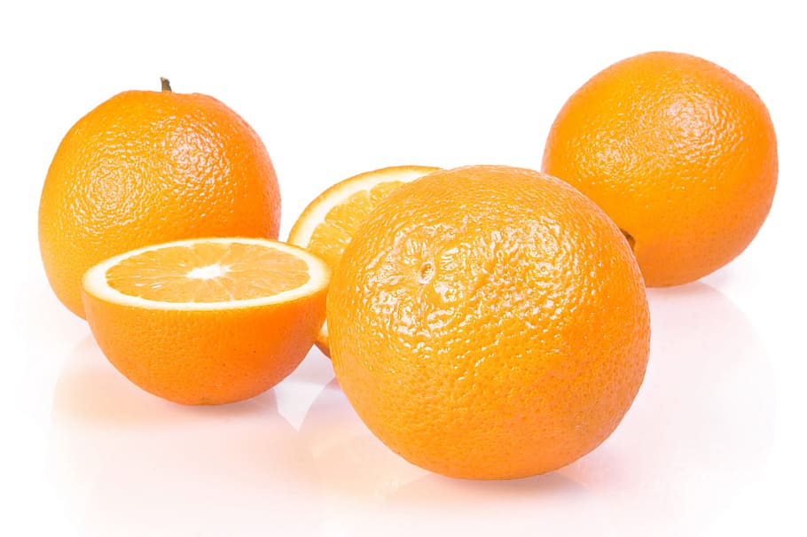 orange, fruit, isolated, heap, ripe, diet, organic, yellow HD wallpaper