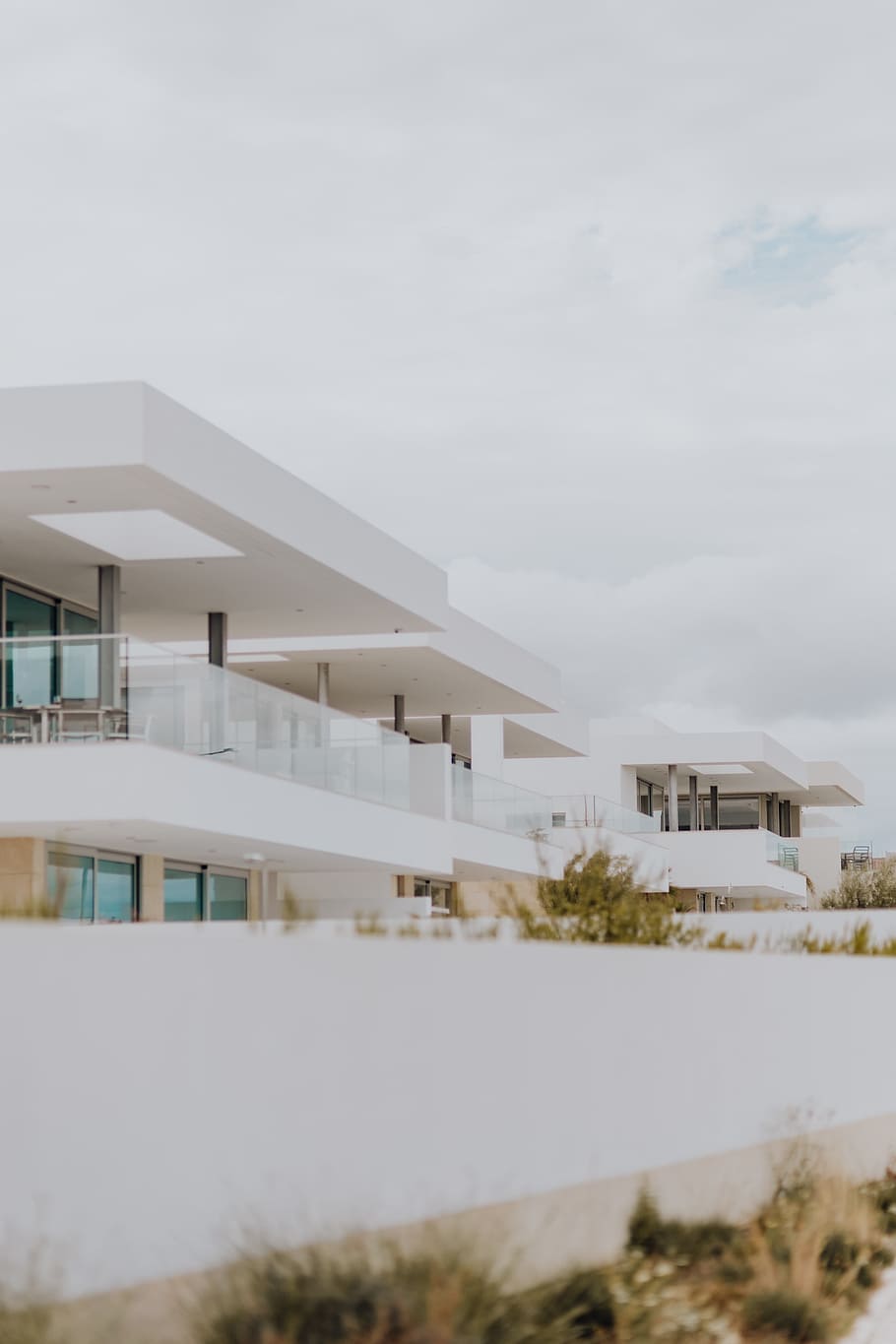 Contemporary Portuguese Houses, architecture, design, facade HD wallpaper