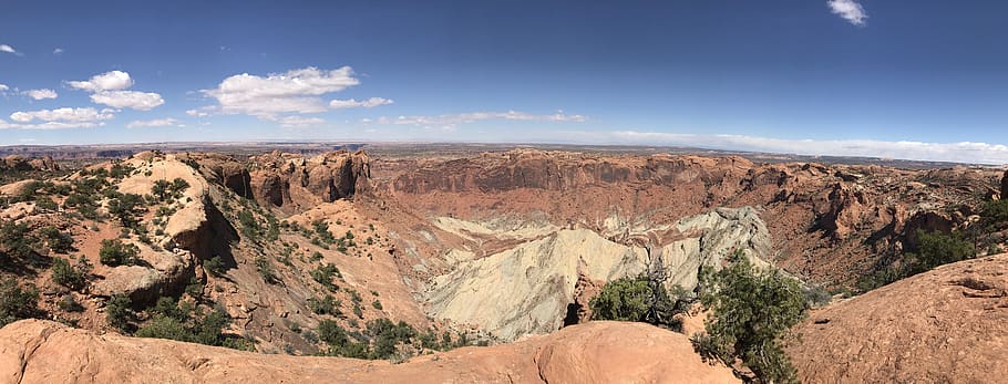 united states, moab, upheaval dome, national park, canyonlands