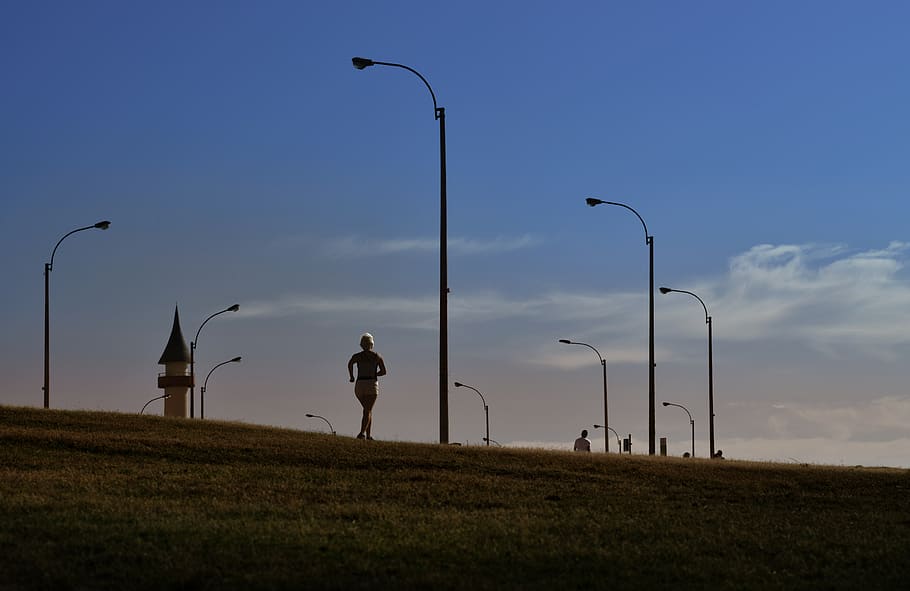 uruguay, montevideo, sky, street light, lighting equipment HD wallpaper