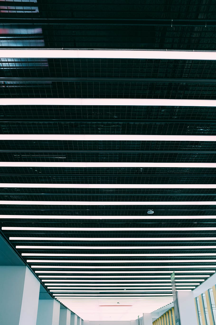 grille, window, staircase, comb, architecture, skylight, building HD wallpaper