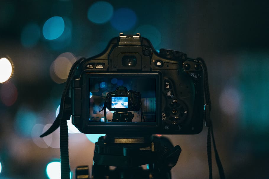 technology, photography, gadgets, camera, dslr, lens, tripod HD wallpaper
