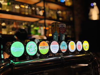 pub, beverage, beer, alcohol, drink, bar counter, dong xing nan jie HD wallpaper