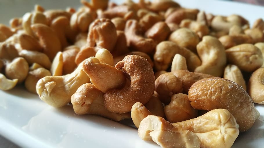 pakistan, islamabad capital territory, dry fruit, roasted cashew nuts, HD wallpaper