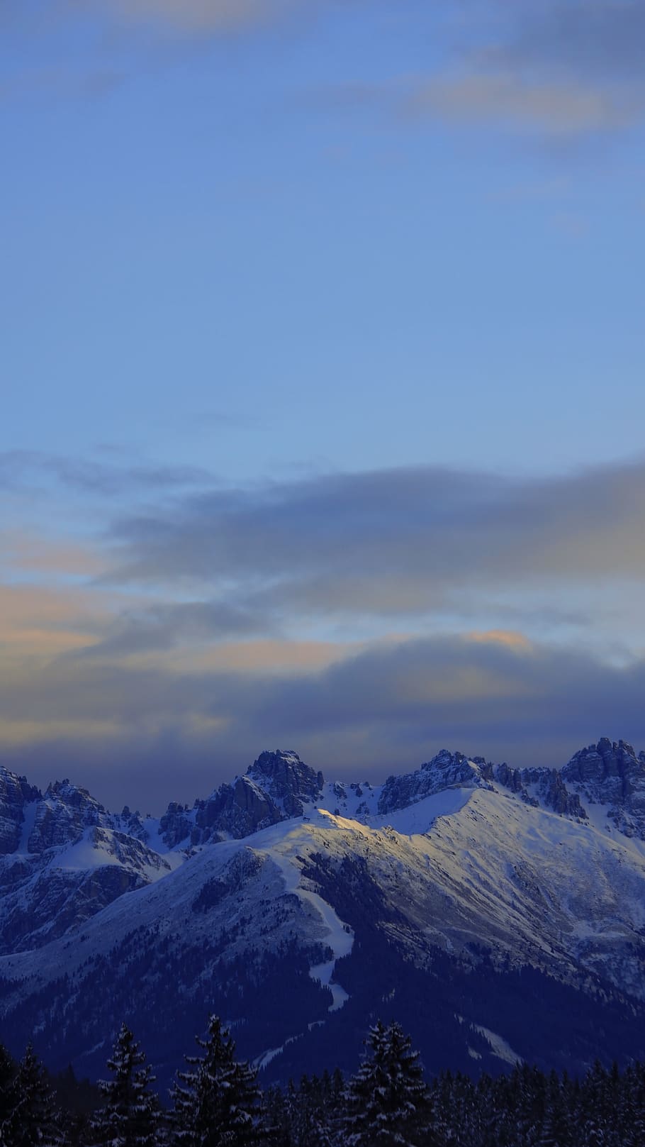austria, seefeld, beauty in nature, scenics - nature, sky, winter HD wallpaper