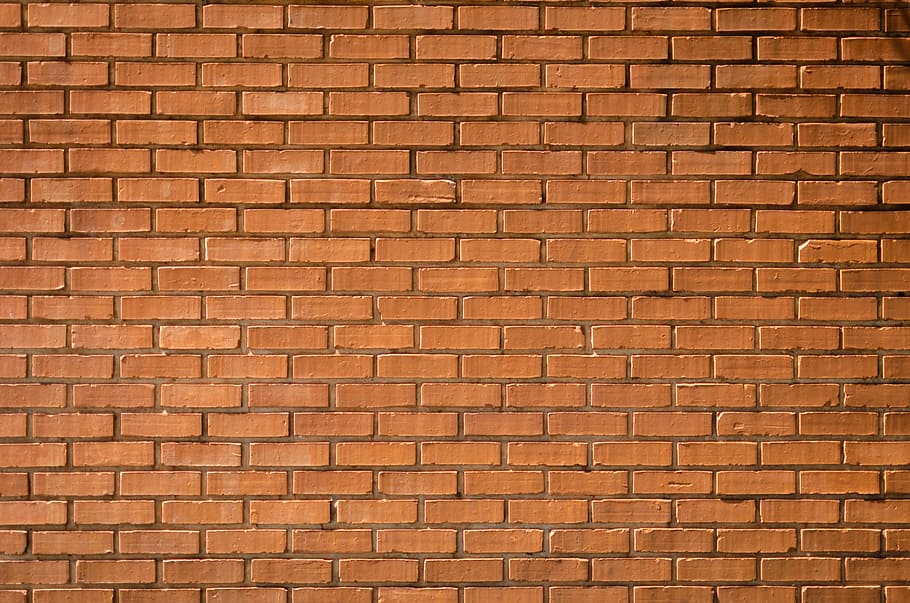 closeup photography of brown brick wall, brick texture, red brick HD wallpaper